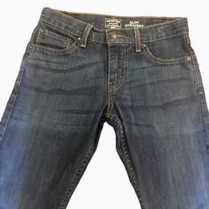 Signature Gold by Levi Strauss & Co. Girls Slim Straight Jeans 12R